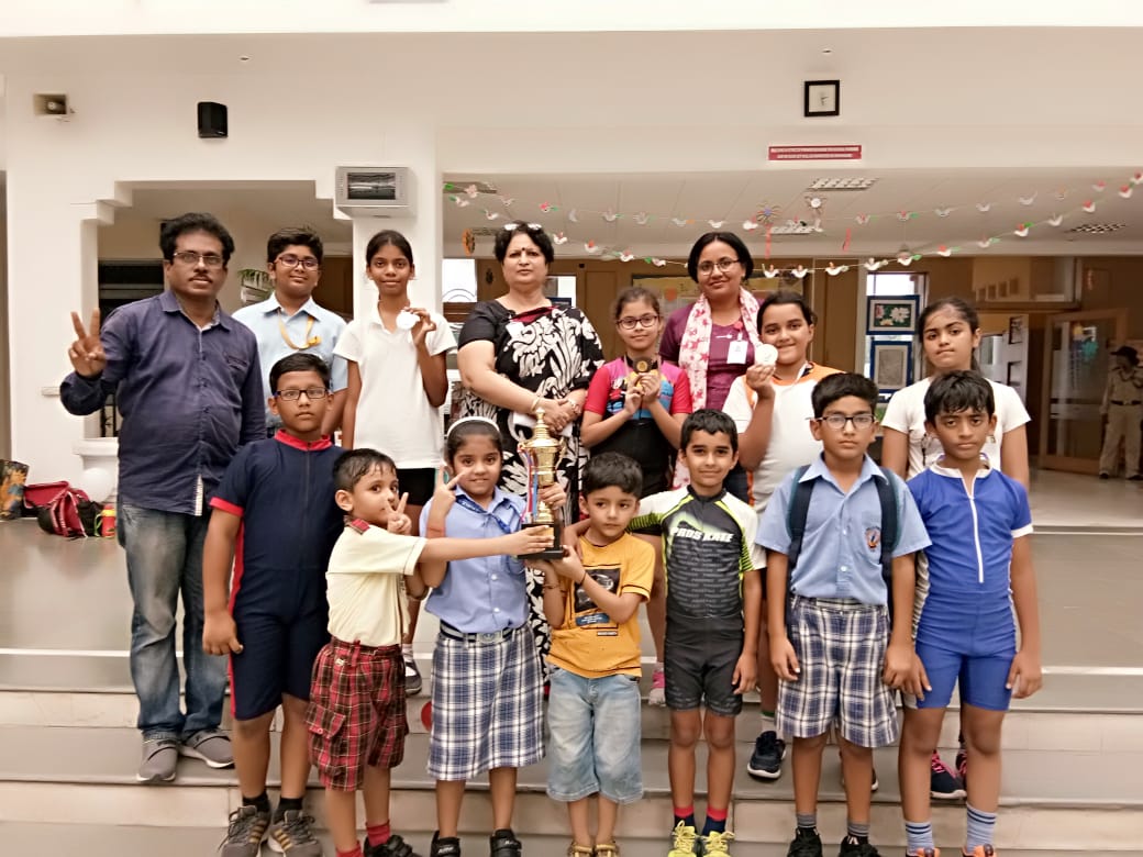 EMPHATIC ACHIEVEMENT BY Brahm Dutt Blue Bells Public School IN  FIRST AAHVAAN INTER SCHOOL SKATING TOURNAMENT